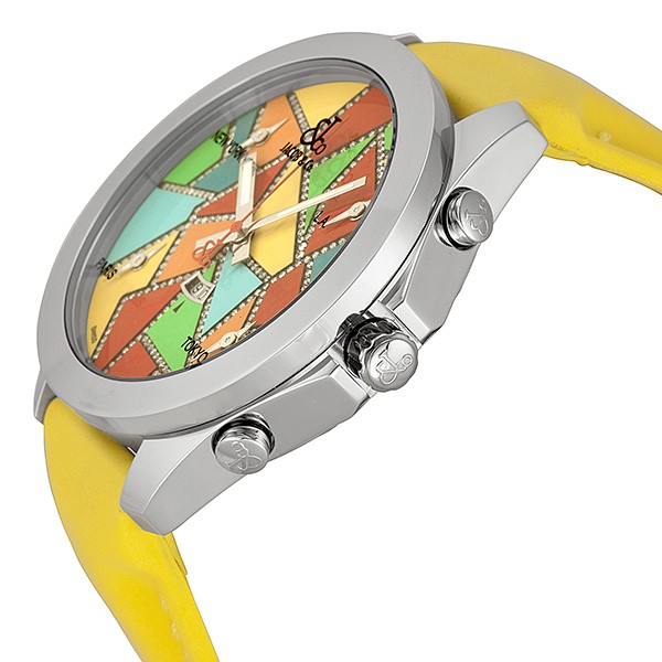IMG_9085 Jacob Co. JC117DA Five Time Zone Mens Quartz Stainless Steel Replica 2