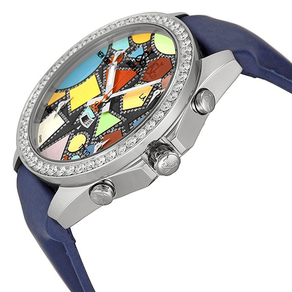 IMG_9085 Jacob Co. JCM113DA Five Time Zone Unisex Quartz Stainless Steel Replica 2