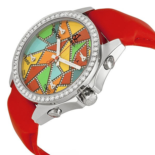 IMG_9085 Jacob Co. JCM117DA Five Time Zone Unisex Quartz Stainless Steel Replica 2