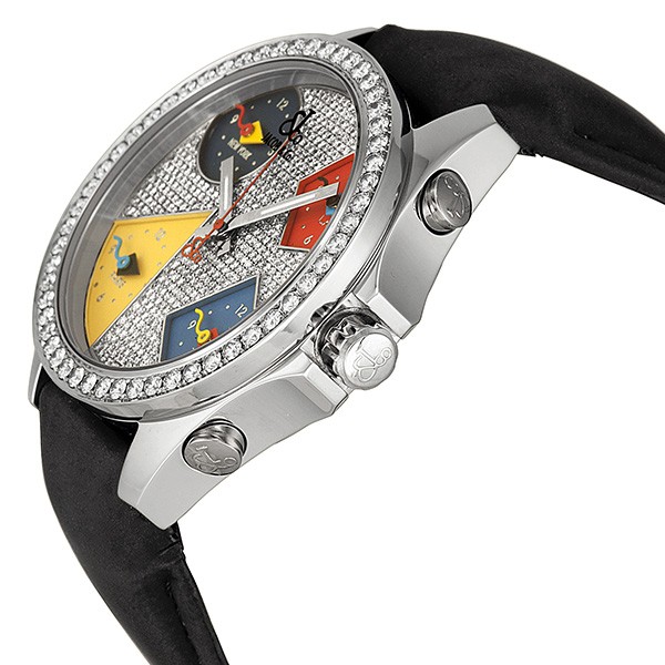 IMG_9085 Jacob Co. JCM45 Five Time Zone Unisex Quartz Stainless Steel Replica 2