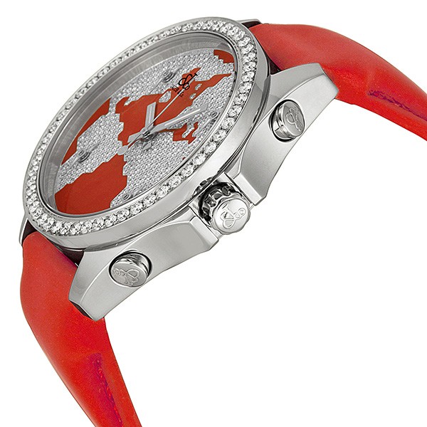 IMG_9085 Jacob Co. JCM47SR Five Time Zone Unisex Quartz Stainless Steel Replica 2