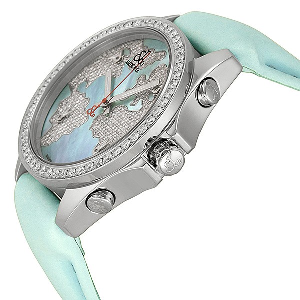 IMG_9085 Jacob Co. JCM47WM Five Time Zone Unisex Quartz Stainless Steel Replica 2