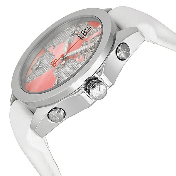 IMG_9085 Jacob Co. JCM47WP Five Time Zone Unisex Quartz Stainless Steel Replica 2