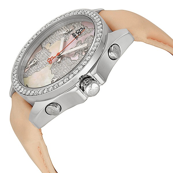 IMG_9085 Jacob Co. JCM47WP Five Time Zone Unisex Quartz Stainless Steel Replica 2