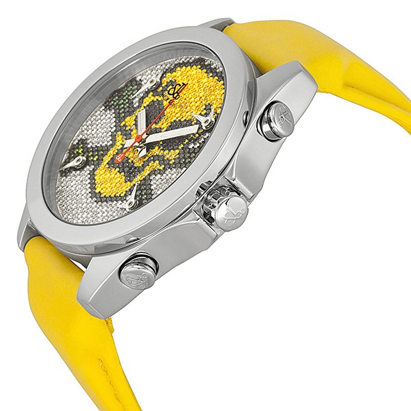 IMG_9085 Jacob Co. JCMSKULL1 Five Time Zone Unisex Quartz Stainless Steel Replica 2