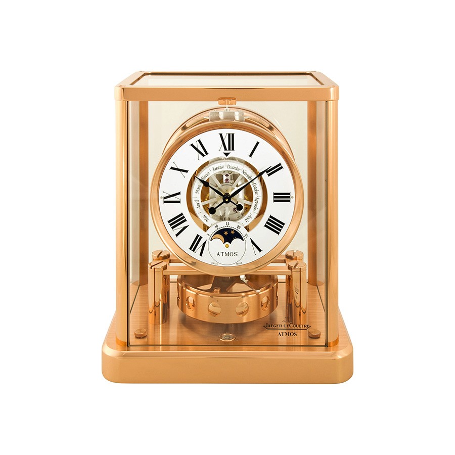 IMG_9085 Jaeger LeCoultre Q5117201 Atmos Unisex Hand Wind 18kt Pink Gold Replica 2