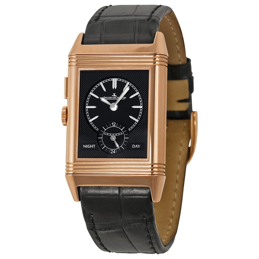 IMG_9085 Jaeger LeCoultre Q3782520 Grande Reverso Ultra Thin Mens Hand Wind 18kt Pink Gold Replica 2