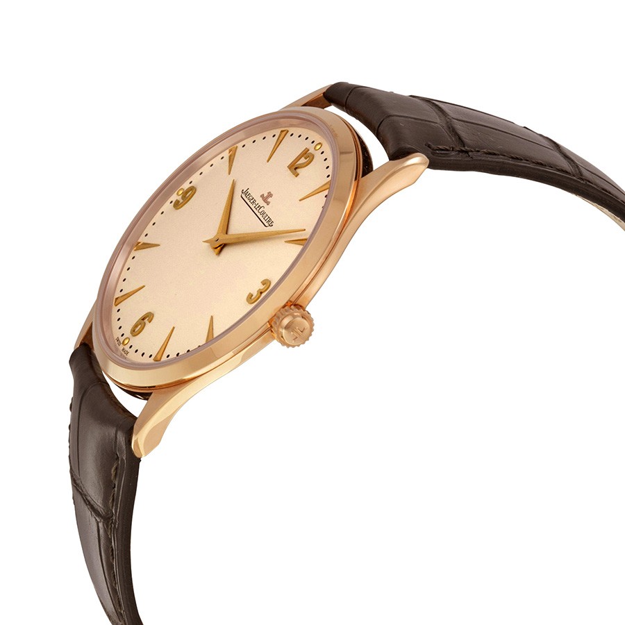 IMG_9085 Jaeger LeCoultre Q1342420 Master Ultra Thin Mens Hand Wind 18kt Rose Gold Replica 2