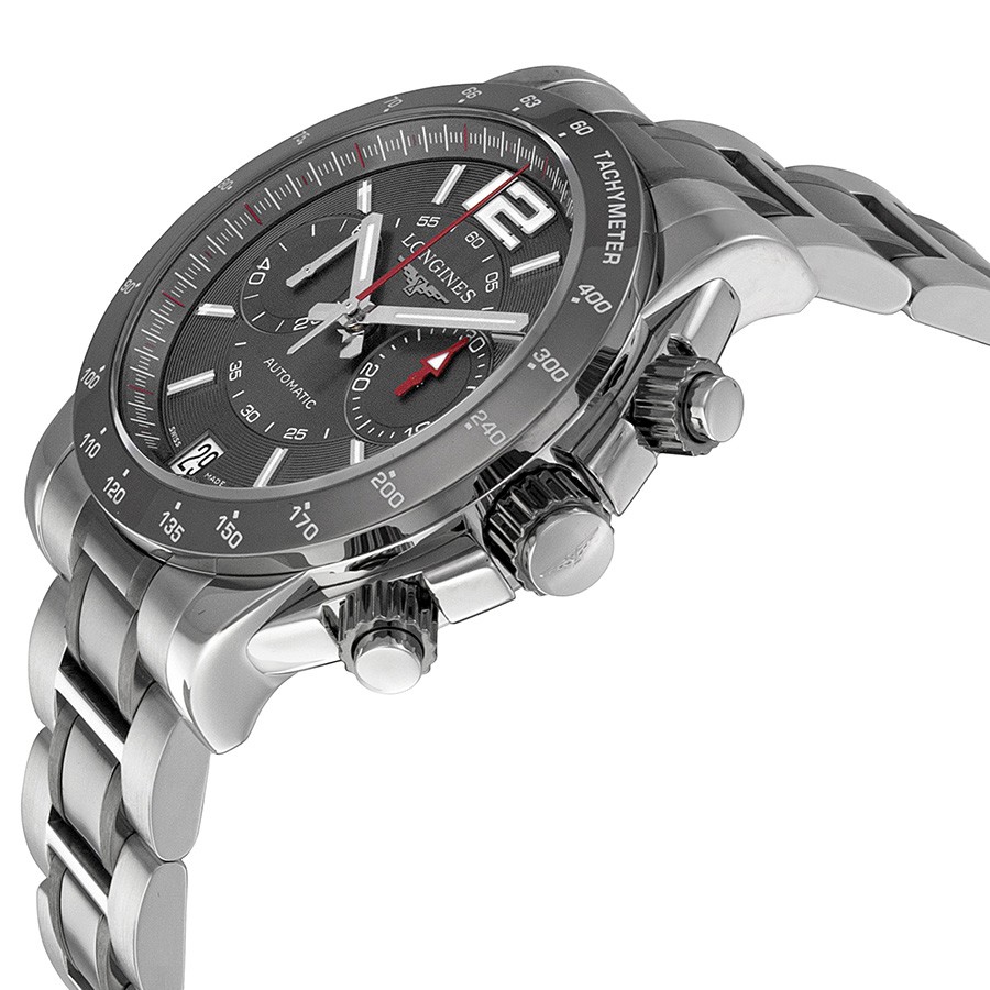 IMG_9085 Longines L3.667.4.06.7 Admiral Mens Automatic Stainless Steel Replica 2