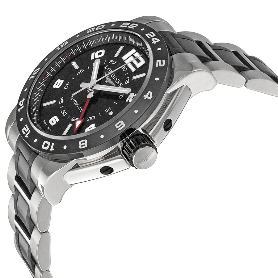 IMG_9085 Longines L3.669.4.56.7 Admiral Mens Automatic Stainless Steel Replica 2