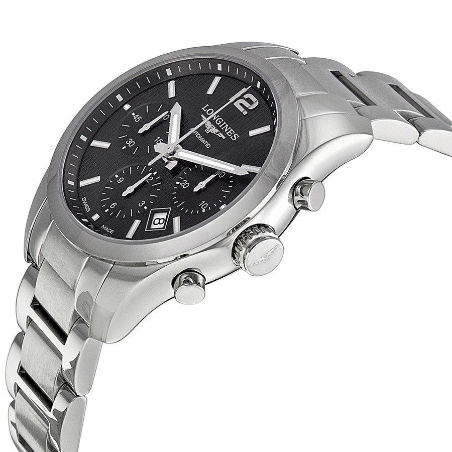 IMG_9085 Longines L2.786.4.56.6 Conquest Mens Automatic Stainless Steel Replica 2