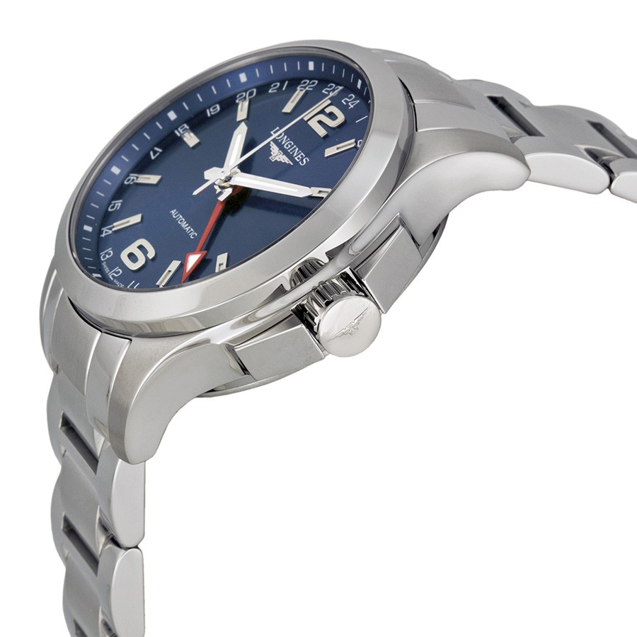 IMG_9085 Longines L3.687.4.99.6 Conquest Mens Automatic Stainless Steel Replica 2