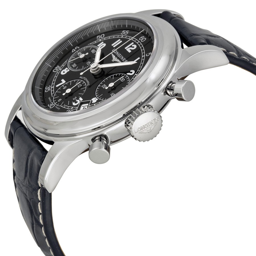 IMG_9085 Longines L2.745.4.53.4 Heritage Collection Mens Automatic Stainless Steel Replica 2