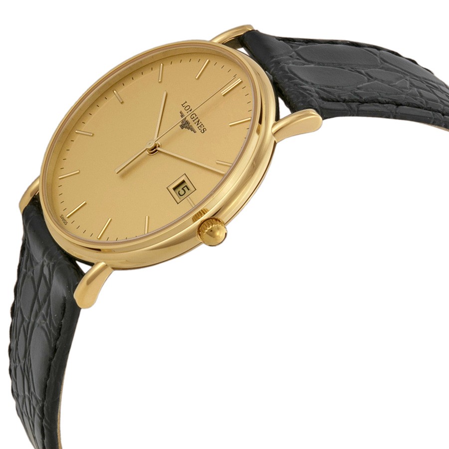 IMG_9085 Longines L4.743.6.32.2 La Grande Classique Mens Quartz 18kt Yellow Gold Replica 2