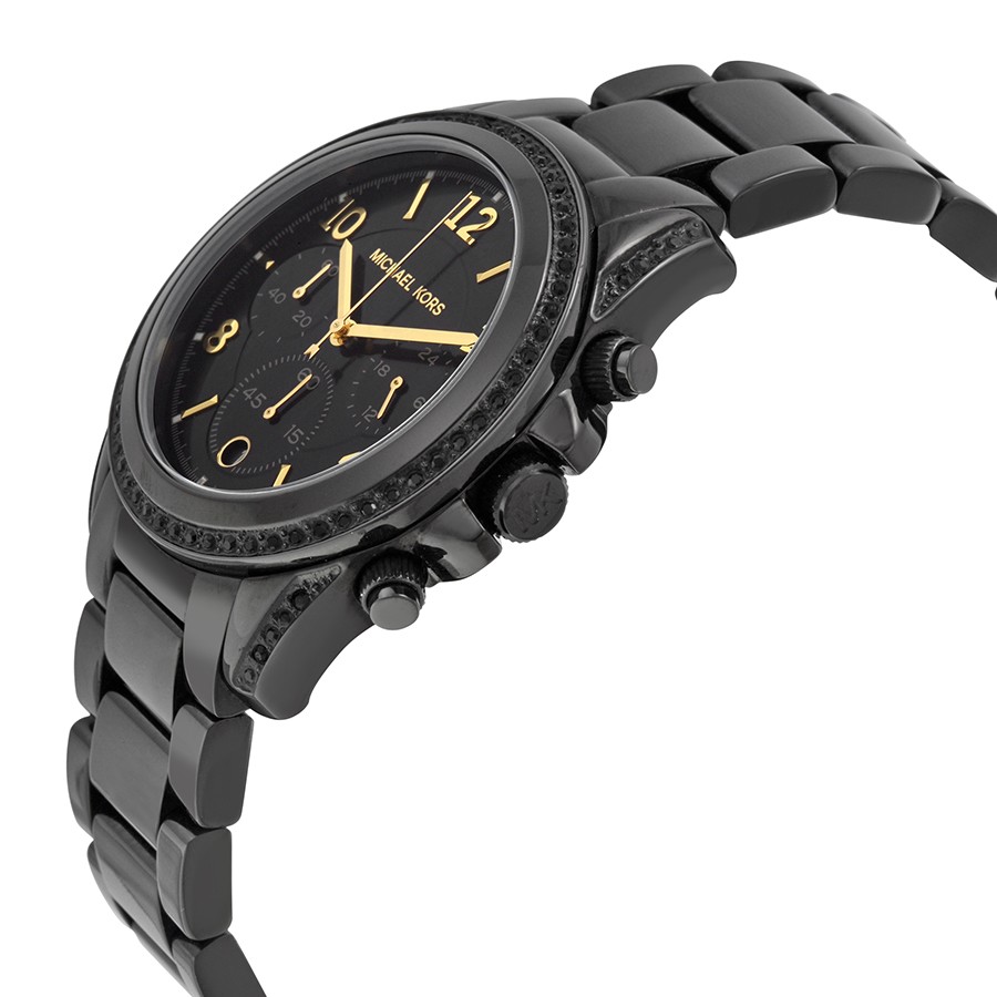 IMG_9085 Michael Kors MK6283 Blair Ladies Quartz Black Ion-plated Stainless Steel Replica 2