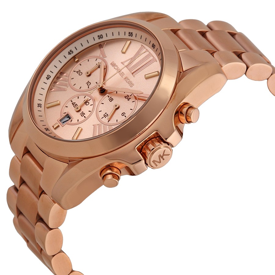 IMG_9085 Michael Kors MK5503 Bradshaw Ladies Quartz Rose Gold-tone Stainless Steel Replica 2