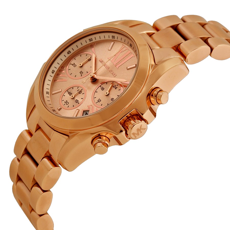 IMG_9085 Michael Kors MK5799 Bradshaw Ladies Quartz Rose Gold-tone Stainless Steel Replica 2