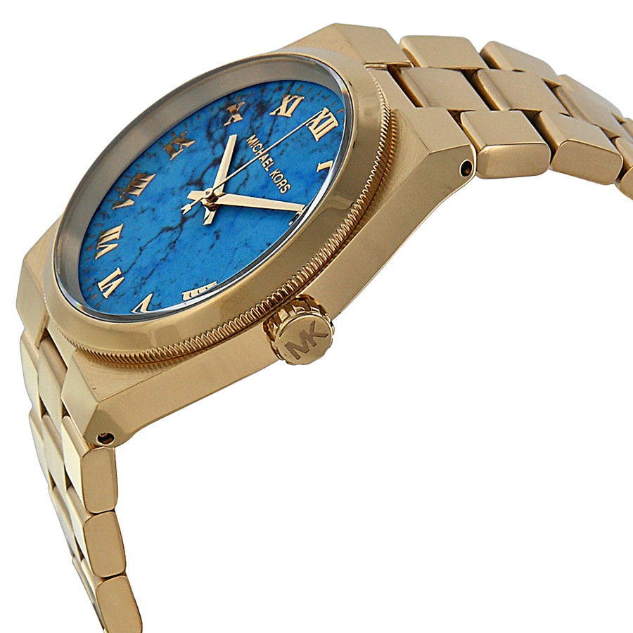 IMG_9085 Michael Kors MK5894 Channing Ladies Quartz Gold-tone Stainless Steel Replica 2