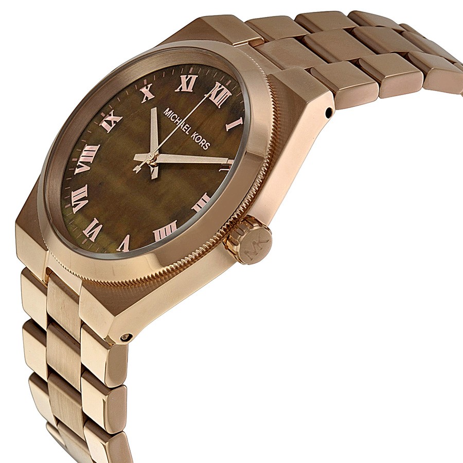 IMG_9085 Michael Kors MK5895 Channing Ladies Quartz Rose Gold-plated Stainless Steel Replica 2