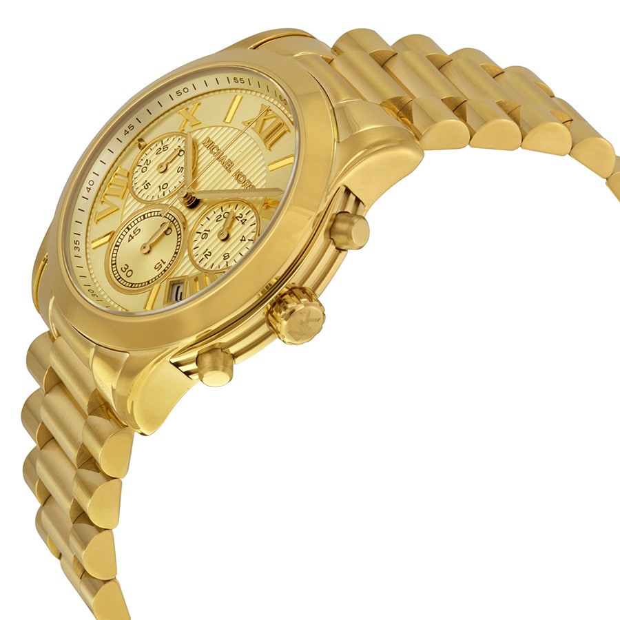 IMG_9085 Michael Kors MK6274 Cooper Ladies Quartz Gold-tone Stainless Steel Replica 2