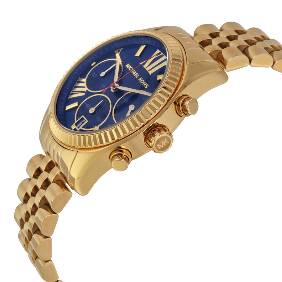 IMG_9085 Michael Kors MK6206 Lexington Ladies Quartz Gold-tone Stainless Steel Replica 2