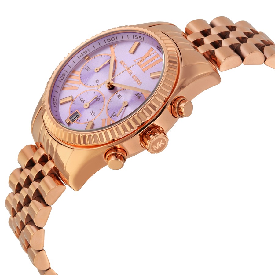 IMG_9085 Michael Kors MK6207 Lexington Ladies Quartz Rose Gold-tone Stainless Steel Replica 2
