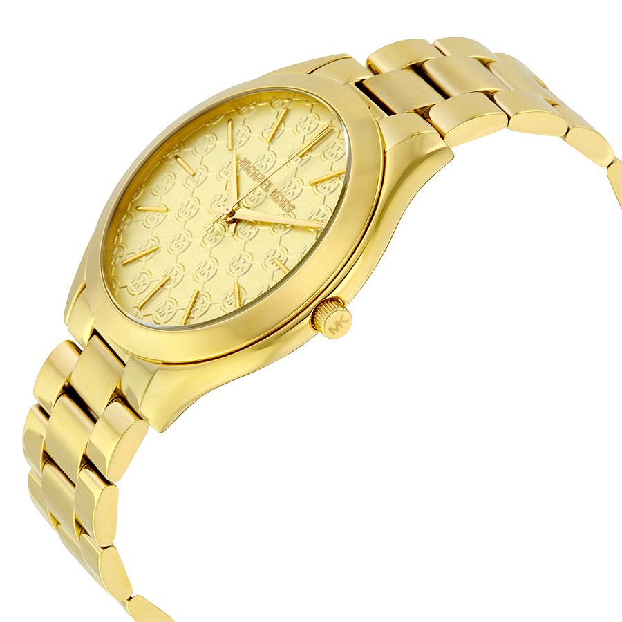 IMG_9085 Michael Kors MK3335 Ladies Quartz Gold-tone Stainless Steel Replica 2