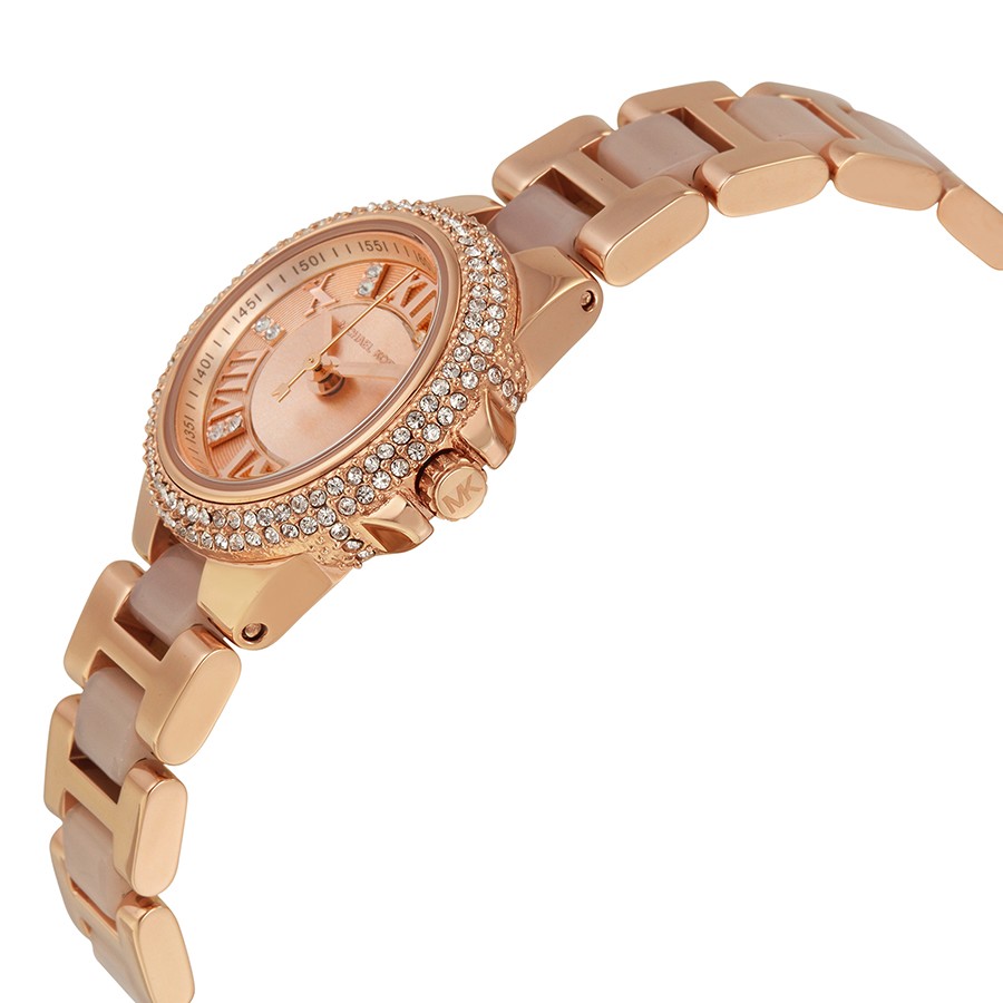 IMG_9085 Michael Kors MK4292 Ladies Quartz Rose Gold-tone Stainless Steel Replica 2
