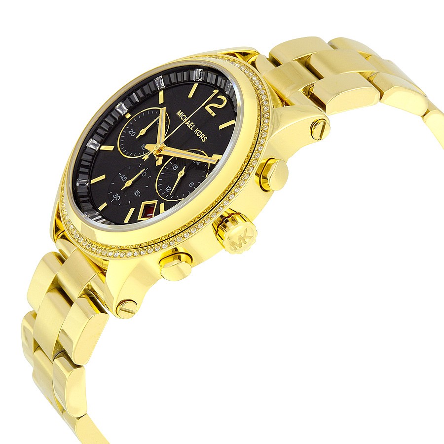 IMG_9085 Michael Kors MK6063 Ladies Quartz Gold-tone Stainless Steel Replica 2