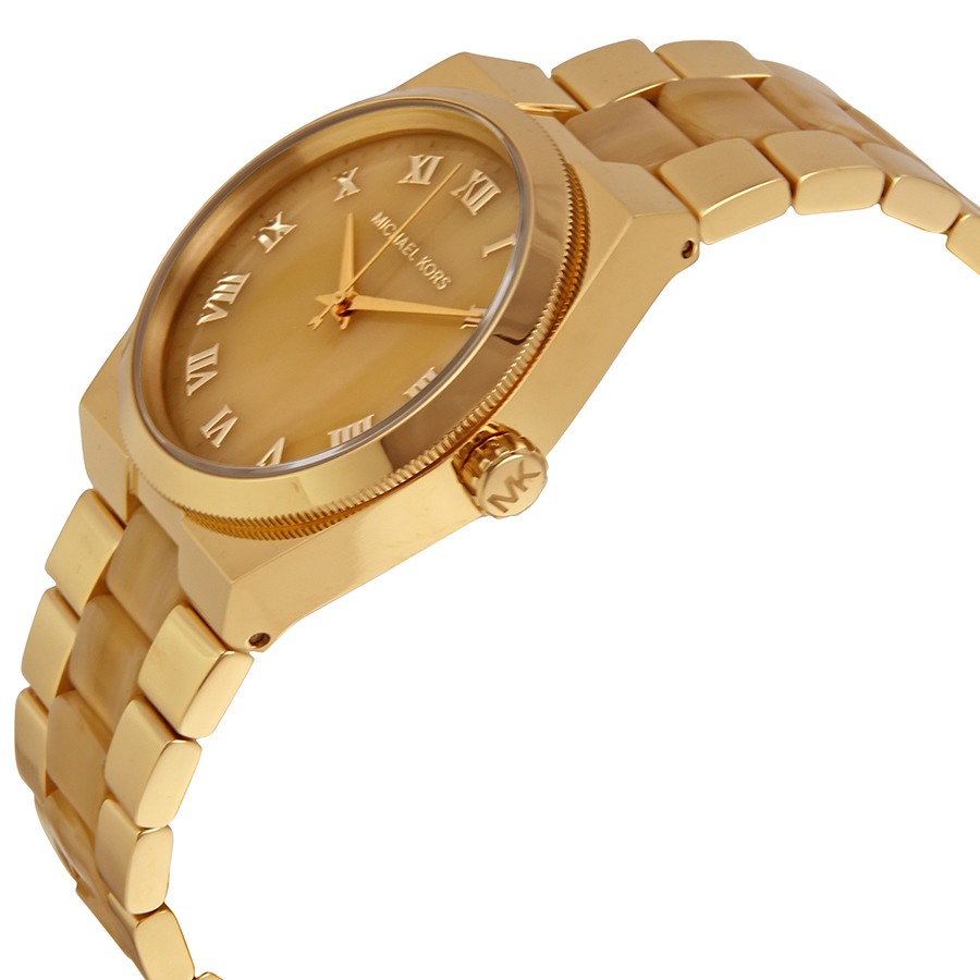 IMG_9085 Michael Kors MK6152 Ladies Quartz Gold-plated Stainless Steel Replica 2