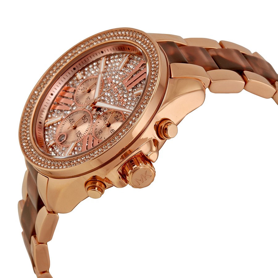 IMG_9085 Michael Kors MK6159 Ladies Quartz Rose Gold-tone Stainless Steel Replica 2