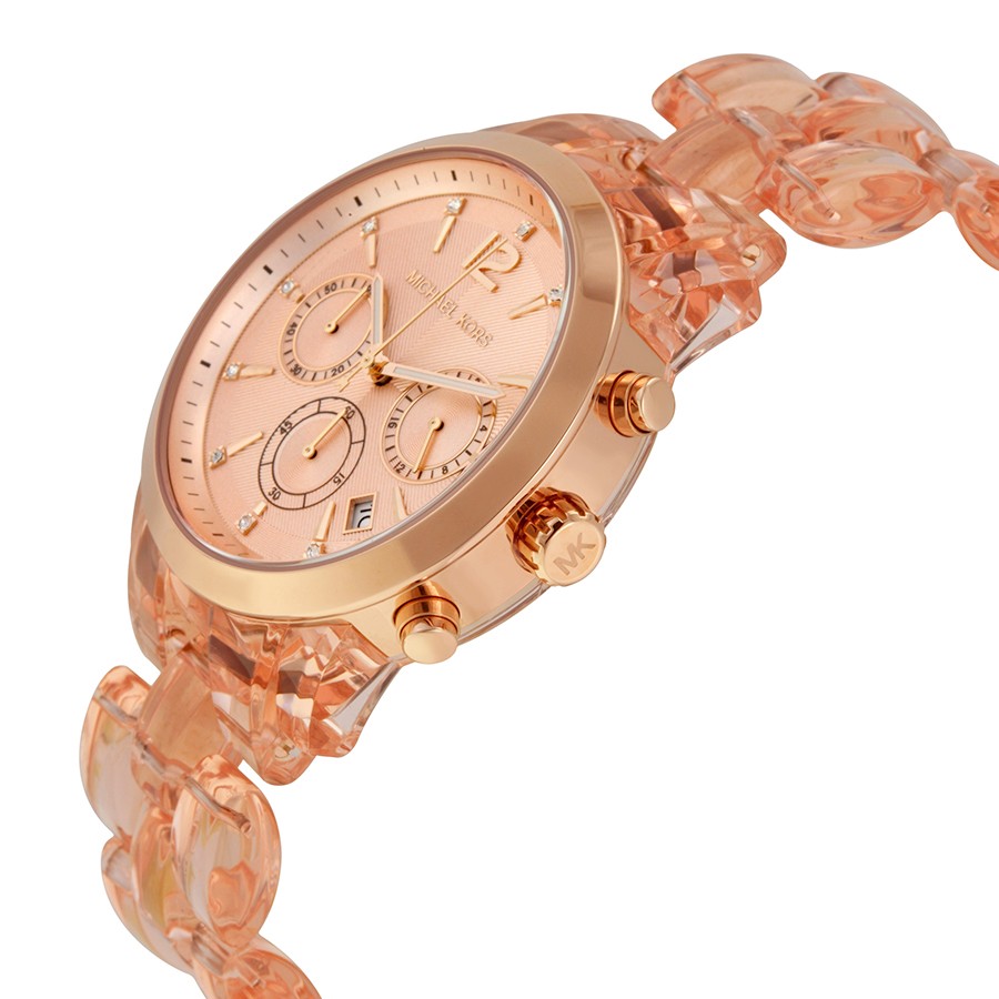 Michael Kors MK6203 Ladies Quartz Rose Gold-tone Stainless Steel Replica 2