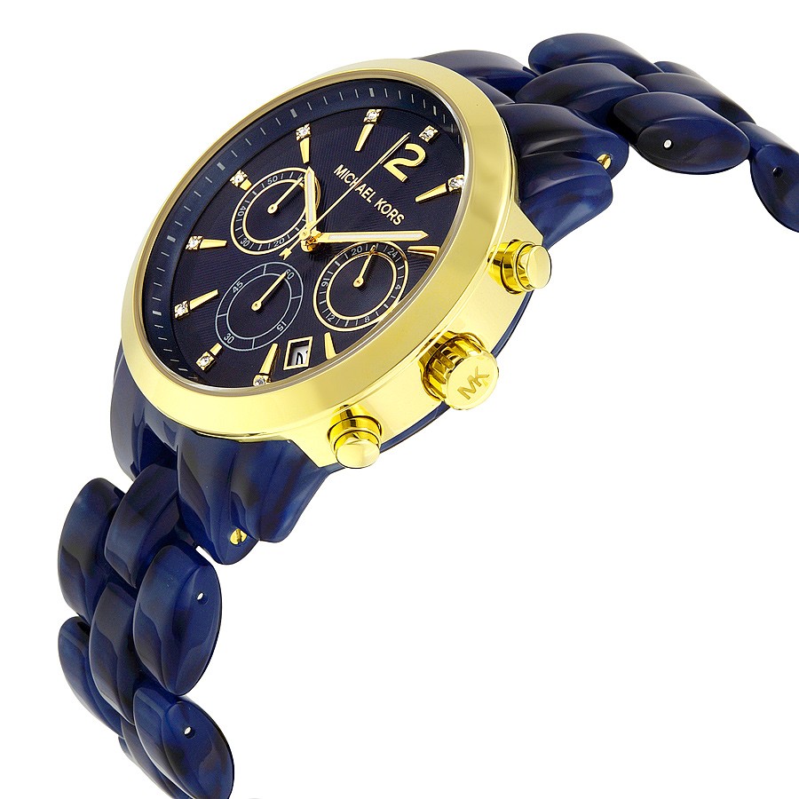 IMG_9085 Michael Kors MK6236 Ladies Quartz Gold-plated Stainless Steel Replica 2