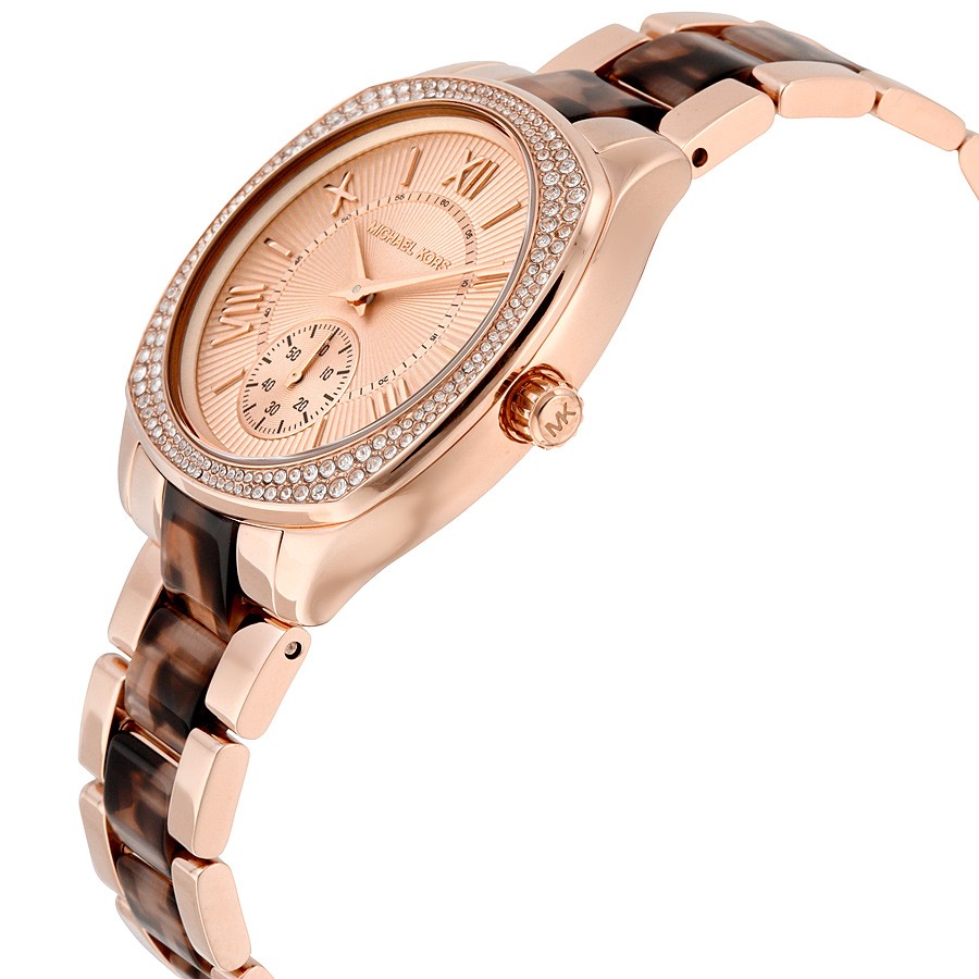IMG_9085 Michael Kors MK6276 Ladies Quartz Rose Gold-Plated Stainless Steel Replica 2