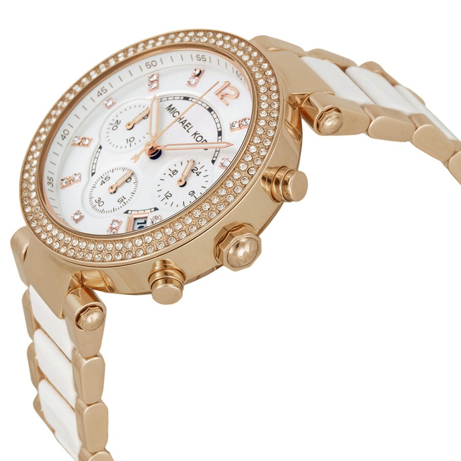 IMG_9085 Michael Kors MK5774 Parker Ladies Quartz Stainless Steel Replica 2