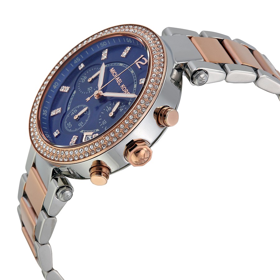 IMG_9085 Michael Kors MK6141 Parker Ladies Quartz Rose Gold-tone Stainless Steel Replica 2