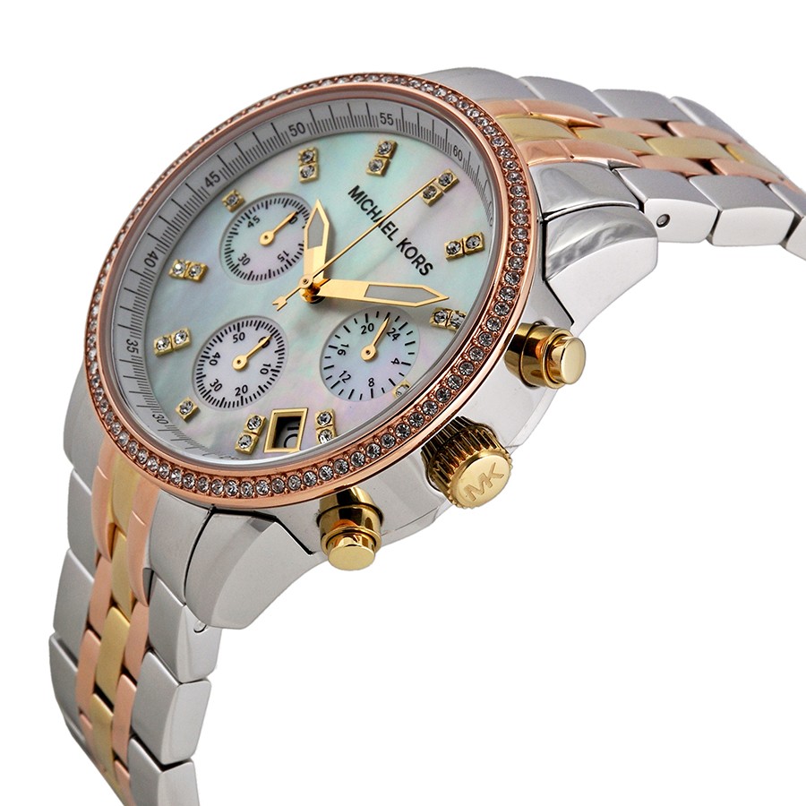 IMG_9085 Michael Kors MK5650 Ritz Ladies Quartz Stainless Steel Replica 2