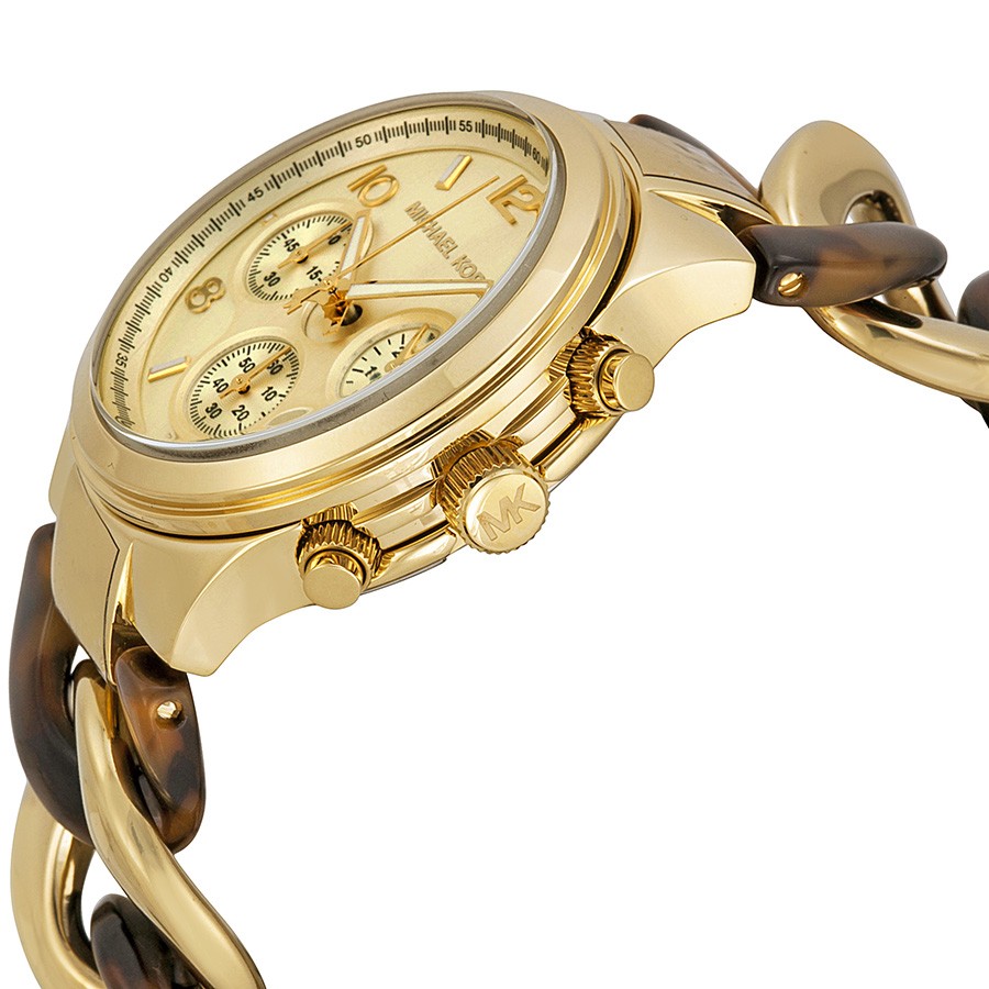 IMG_9085 Michael Kors MK4222 Runway Ladies Quartz Stainless Steel Replica 2