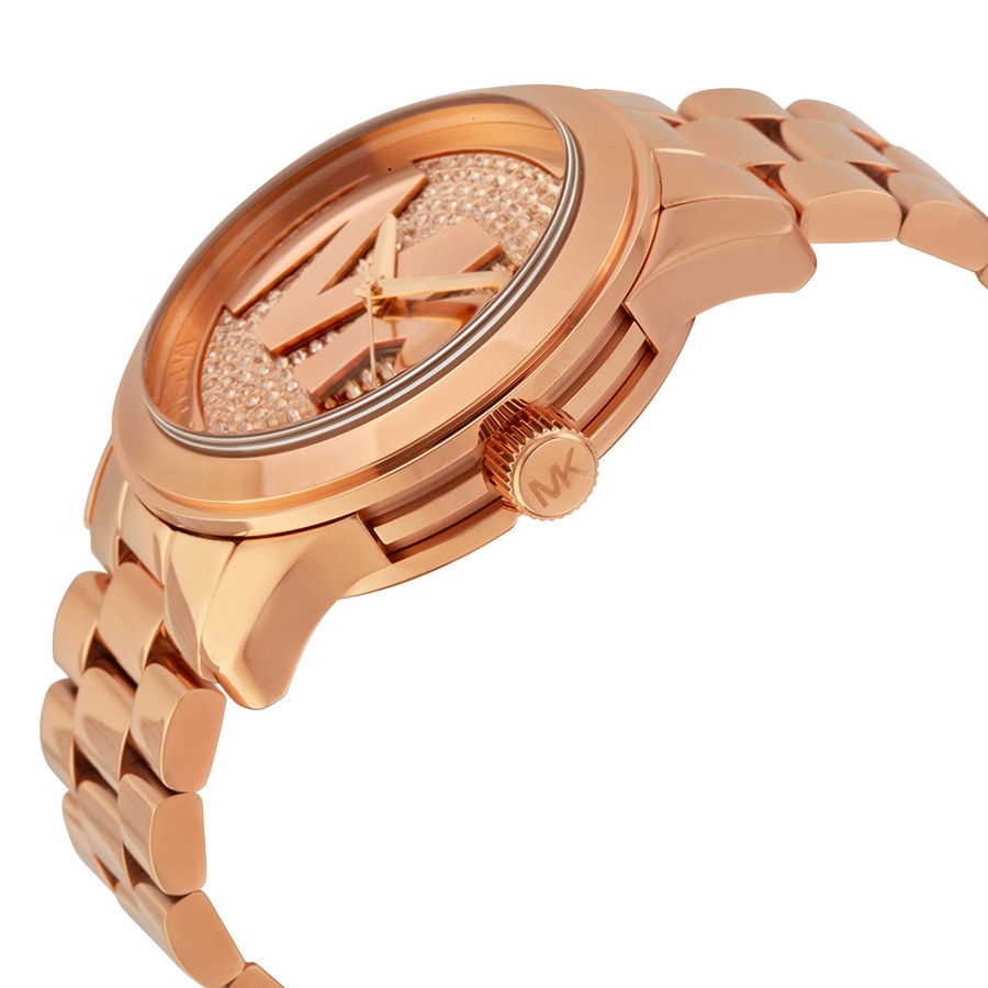 Michael Kors MK5661 Runway Ladies Quartz Rose Gold-tone Stainless Steel Replica 2