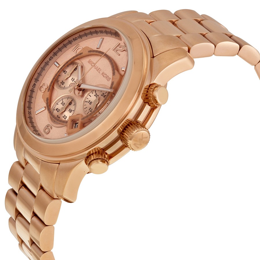 IMG_9085 Michael Kors MK8096 Runway Mens Quartz Rose Gold-tone Stainless Steel Replica 2