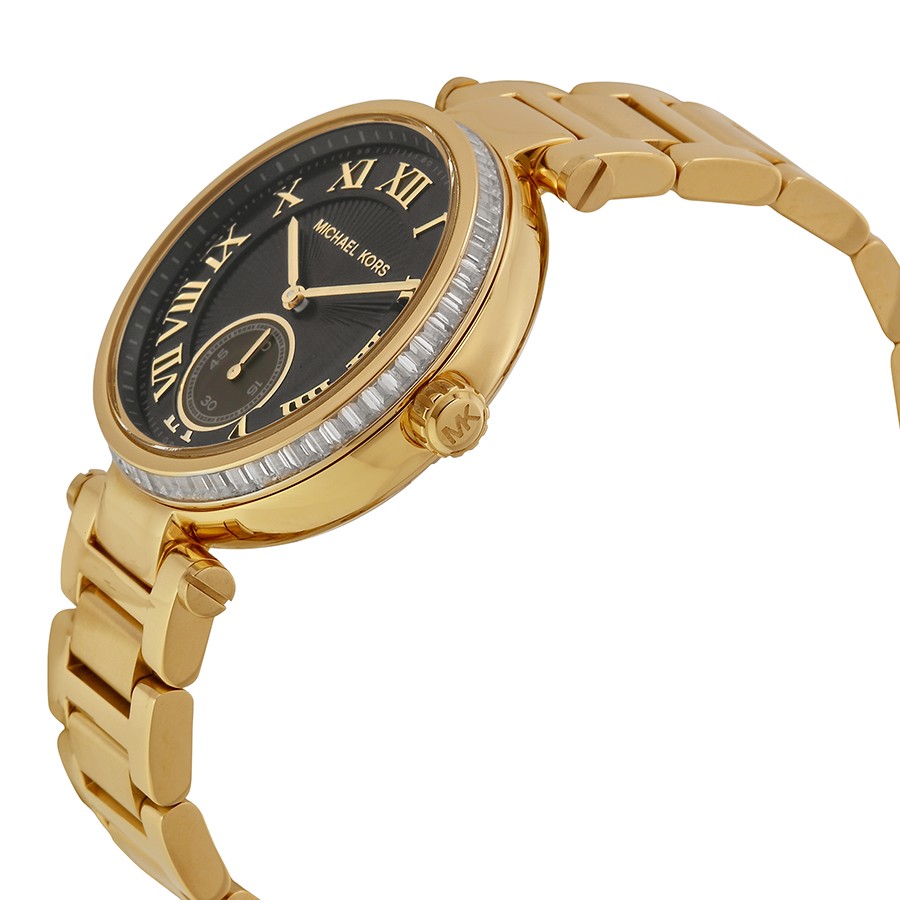 IMG_9085 Michael Kors MK5989 Skylar Ladies Quartz Gold-tone Stainless Steel Replica 2