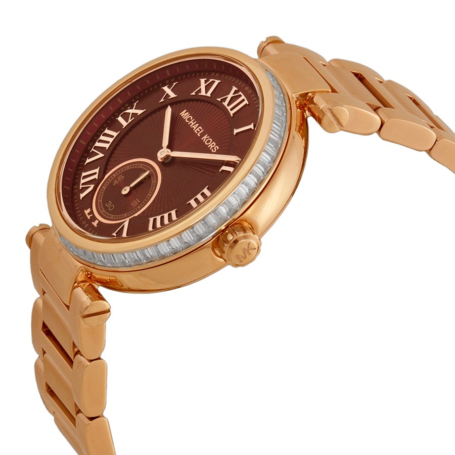 IMG_9085 Michael Kors MK6086 Skylar Ladies Quartz Rose Gold-tone Stainless Steel Replica 2