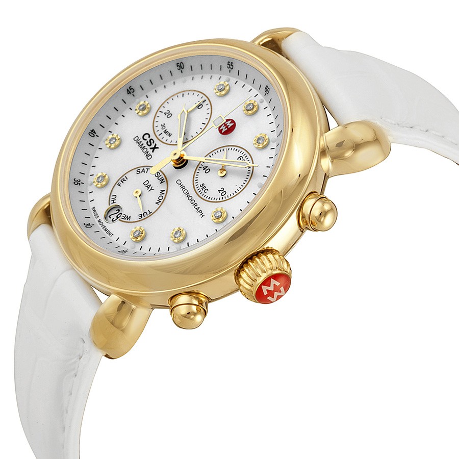 IMG_9085 Michele MWW03M000202 CSX Ladies Quartz Gold-tone Stainless Steel Replica 2