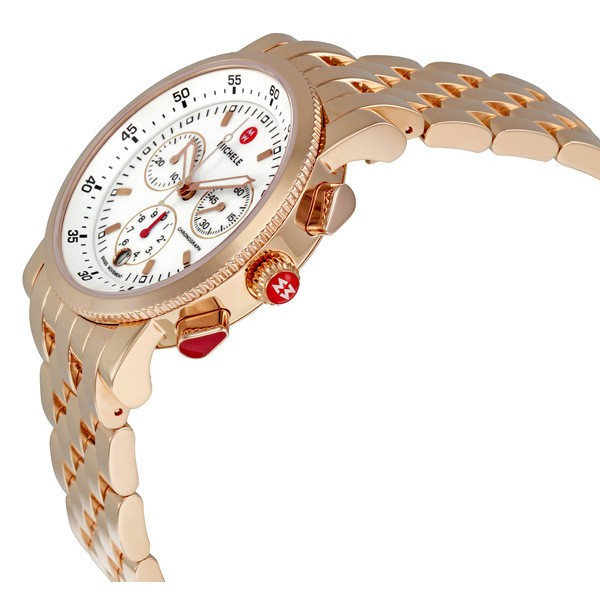 IMG_9085 Michele MWW01C000064 Ladies Quartz Rose Gold-plated Stainless Steel Replica 2