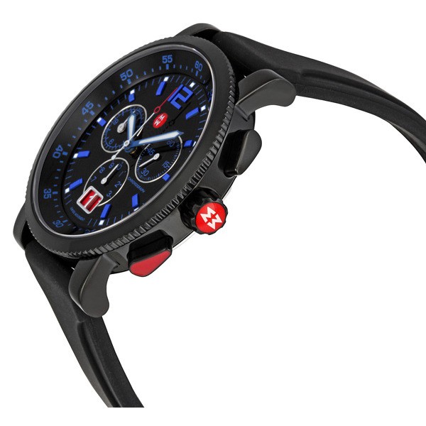 IMG_9085 Michele MWW01K000037 Mens Quartz Black Ion-plated Replica 2