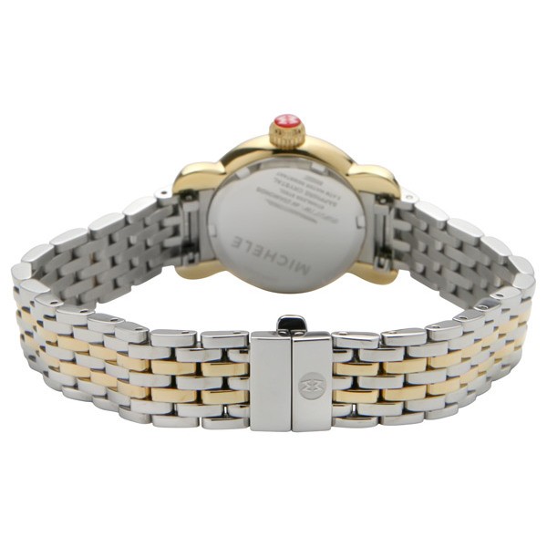 IMG_9085 Michele MWW03A000189 Ladies Quartz Two Tone Stainless Steel Replica 2