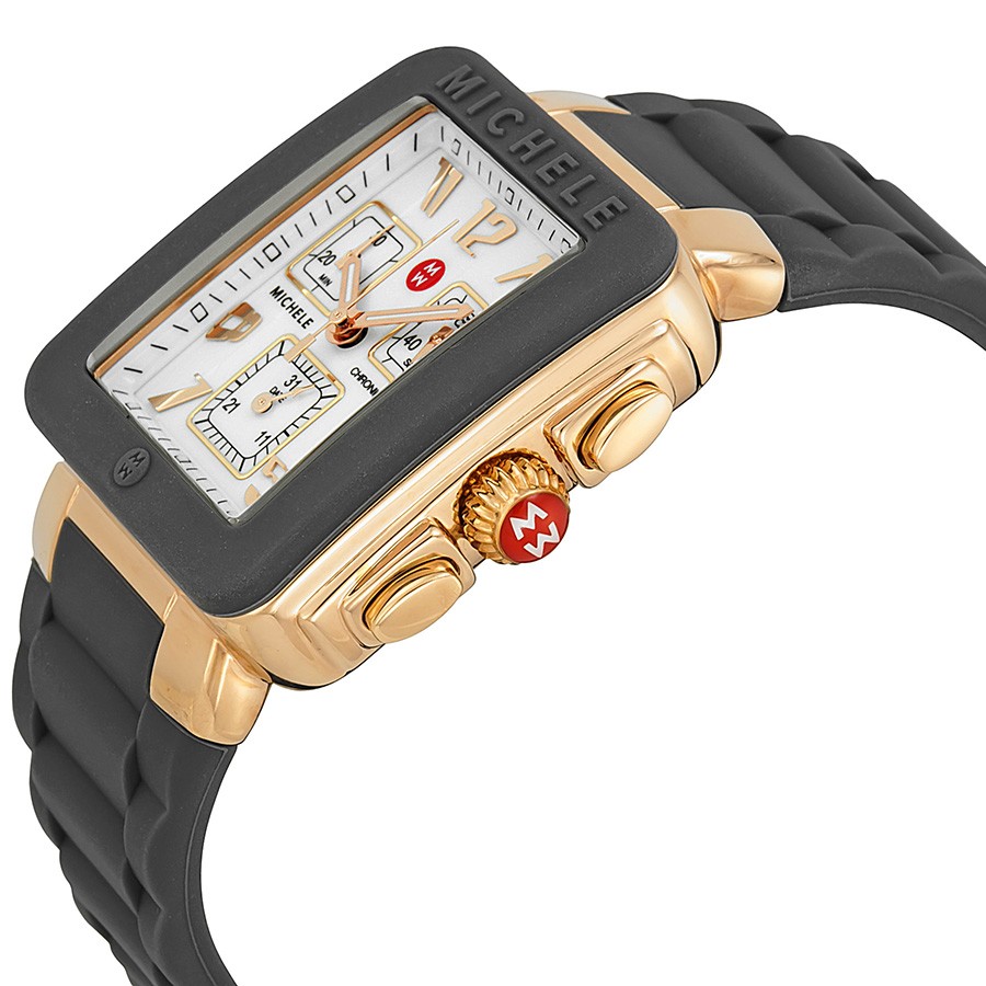 IMG_9085 Michele MWW06L000003 Ladies Quartz Rose Gold-plated Stainless Steel Replica 2