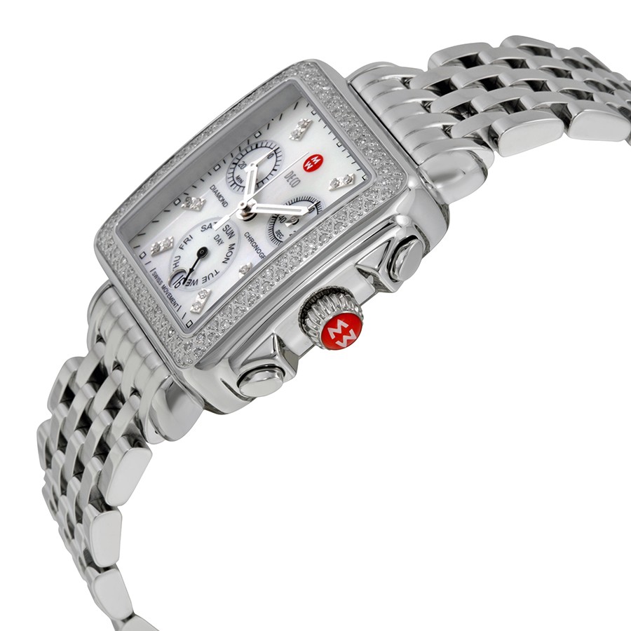 Michele MWW06P000110 Ladies Quartz Stainless Steel Replica 2