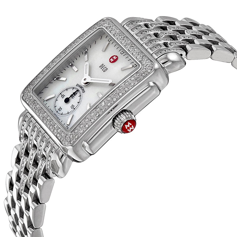 IMG_9085 Michele MWW06V000041 Ladies Quartz Stainless Steel Replica 2