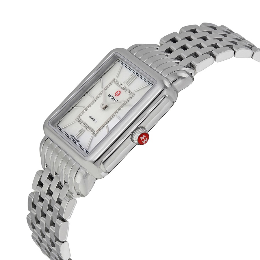 IMG_9085 Michele MWW06X000015 Ladies Quartz Stainless Steel Replica 2
